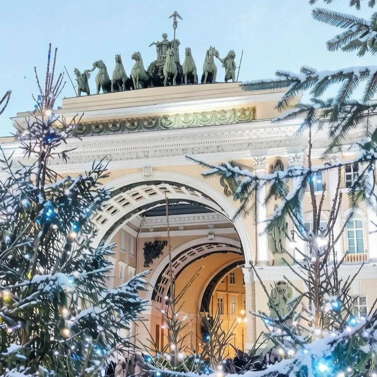 ЖД тур: Новогодние огни Петербурга, г. Санкт-Петербург, 4 дня