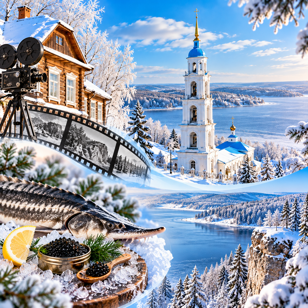 Кино, история и природа Прикамья: экскурсия в с. Красная Слудка, г. Добрянка и на осетровую ферму с дегустацией (автобусный тур)
